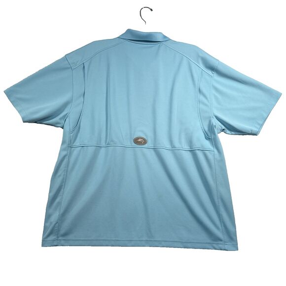 Bass Pro Shops Tracker Boats Polo Shirt Men's XLT World Wide Sportsman Coolmax - Picture 2 of 10